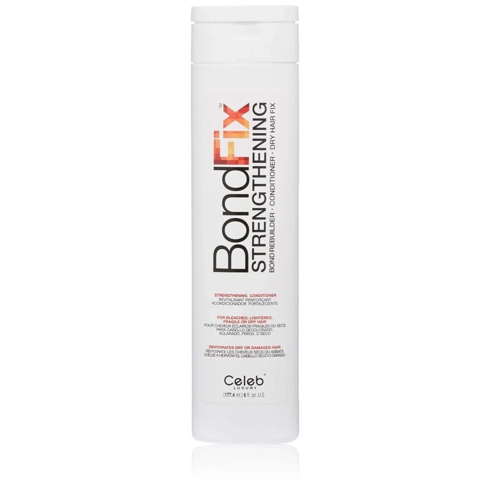 Celeb Luxury BondFix Strengthening Bond Rebuilder Conditioner Dry Hair Fix 6 oz.